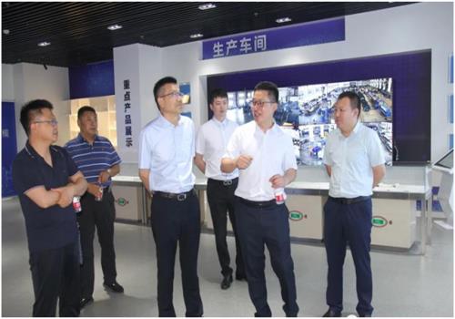 国能东北物资配送有限公司党支部书记、董事长张伯溪一行莅临科华赛邦考察洽谈合作