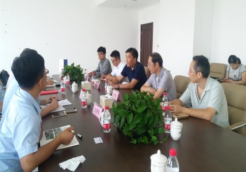 济南市中小企业公共服务中心相关领导莅临公司调研指导