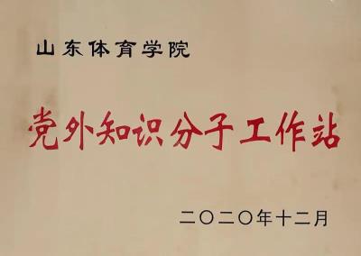 山东省体院学院党外知识分子工作站