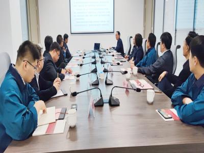 青岛崂矿投资集团有限公司莅临科华赛邦考察